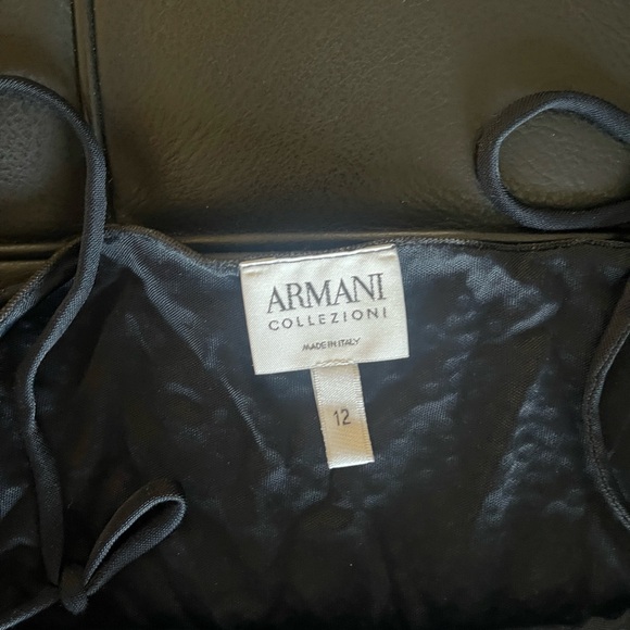 Vintage Armani Elegant Black Sleeveless Top - Picture 6 of 13